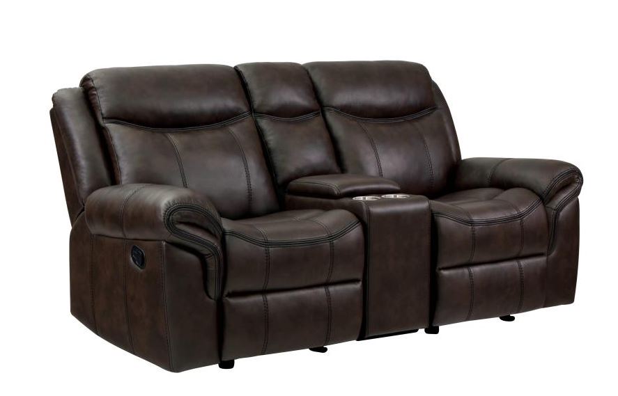 Coaster Furniture - Sawyer Brown 2 Piece Motion Sofa Set - 602331-S2