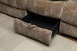 Coaster Furniture - Myleene 2 Piece Reclining Sofa Set in Mocha - 603031-S2 - GreatFurnitureDeal