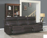 Coaster Furniture - Albany Brown Power Reclining Sofa With Power Headrest - 603291PP - GreatFurnitureDeal