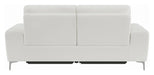 Coaster Furniture - Largo White Power Reclining Sofa - 603394P - GreatFurnitureDeal
