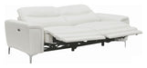 Coaster Furniture - Largo 2 Piece White Power Reclining Living Room Set - 603394P-S2 - GreatFurnitureDeal