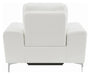 Coaster Furniture - Largo White Power Reclining Recliner - 603396P - Back View