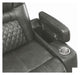 Coaster Furniture - Korbach Charcoal Power Reclining Sofa With Power Headrest - 603414PP