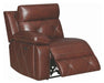 Coaster Furniture - Chester Chocolate Leather Power Reclining Sectional - 603440PP - GreatFurnitureDeal