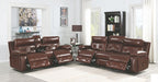 Coaster Furniture - Chester Chocolate Power Reclining Sofa With Power Headrest - 603441PP