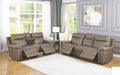 Coaster Furniture - Wixom 3 Piece Taupe Power Reclining Power Headrest Living Room Set - 603517PP-S3 - GreatFurnitureDeal
