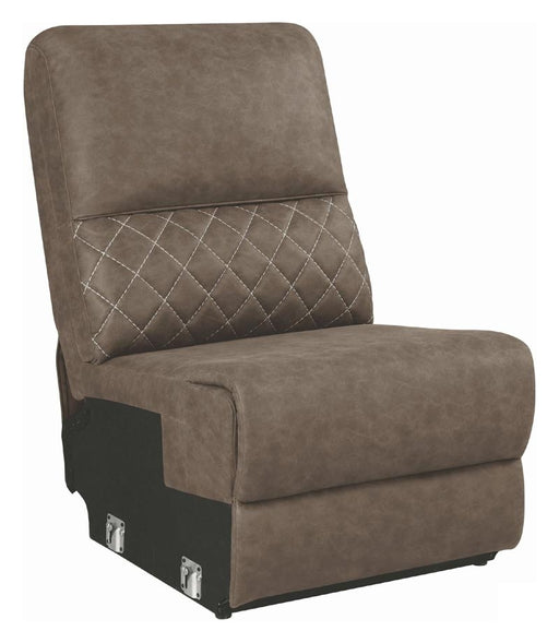 Coaster Furniture - Variel Taupe Reclining Sectional - 608980AC-SEC - GreatFurnitureDeal