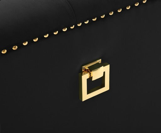 GFD Home - Russell 2 Piece Living Room Set Black - GreatFurnitureDeal