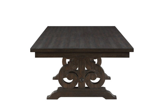 Acme Furniture - Maisha Rustic Walnut Dining Table - 61030 - GreatFurnitureDeal