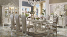 Acme Furniture - Versailles 9 Piece Pedestal Dining Set in Bone White - 61130-9SET - GreatFurnitureDeal