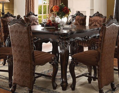 Acme Furniture - Versailles Cherry Oak Counter Height Dining Table - 61155 - GreatFurnitureDeal
