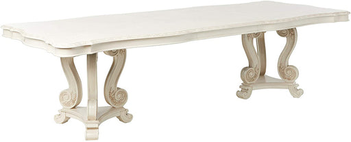 Acme Furniture - Ragenardus Double Pedestal Dining Table - 61280