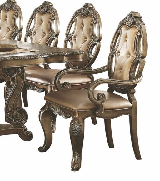 Acme Furniture - Ragenardus Arm Chair (Set of 2) in Vintage Oak - 61293 - GreatFurnitureDeal