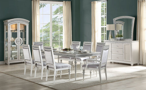 Acme Furniture - Maverick 7 Piece Dining Room Set in Platinum - 61800-7SET - GreatFurnitureDeal