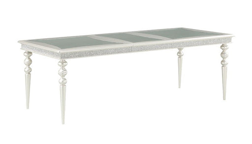 Acme Furniture - Maverick Dining Table in Platinum - 61800 - GreatFurnitureDeal