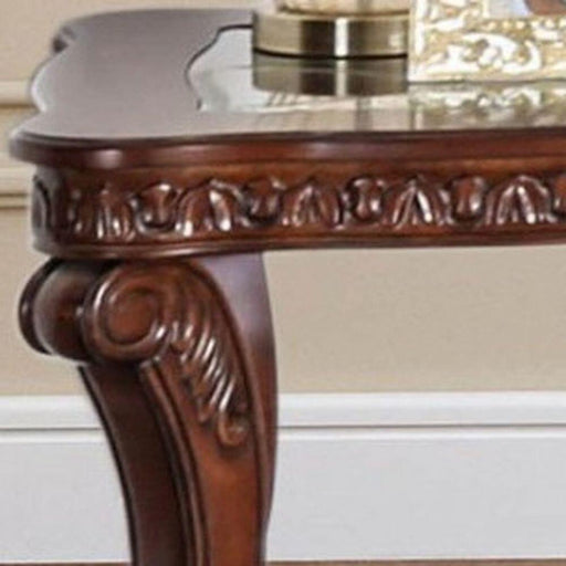 Furniture of America - Walworth End Table In Dark Oak - CM4428E - GreatFurnitureDeal