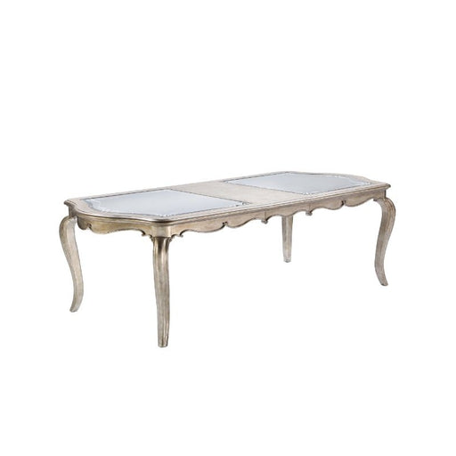 Acme Furniture - Esteban Dining Table in Antique Champagne - 62200 - GreatFurnitureDeal