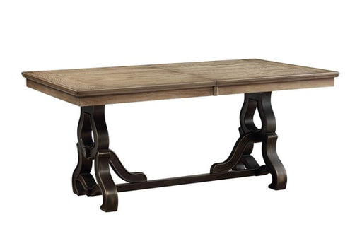 Acme Furniture - Nathaniel Dining Table in Maple - 62330 - GreatFurnitureDeal