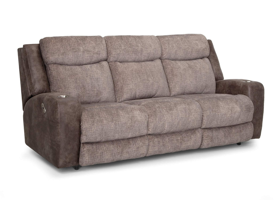 Franklin Furniture - Carver 2 Piece Reclining Living Room Set in Vortex Mink - 62847-1820-04-2SET