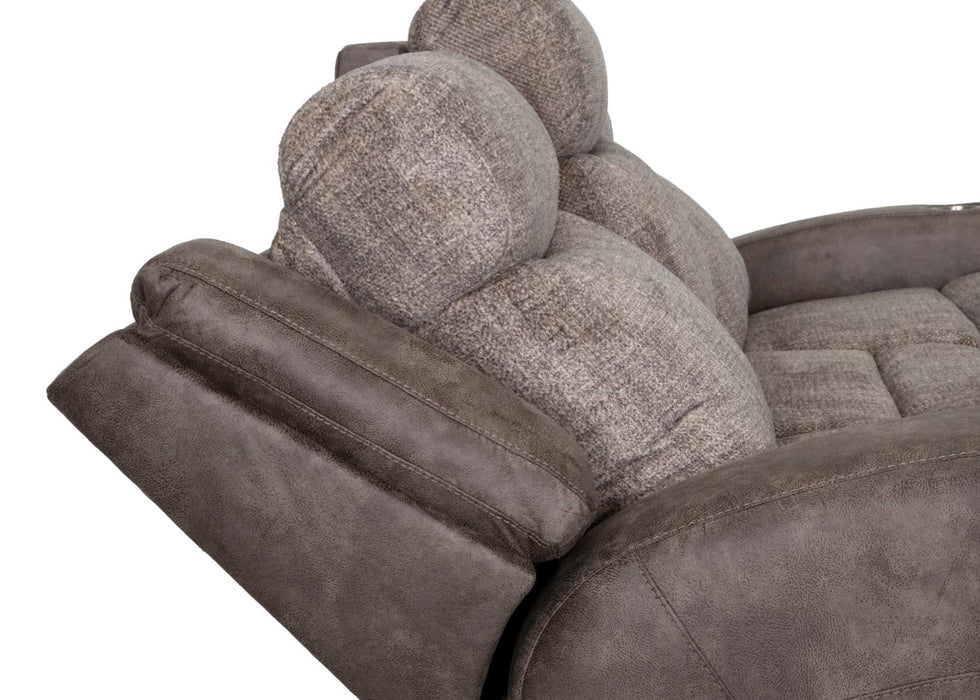 Franklin Furniture - Carver 2 Piece Reclining Living Room Set in Vortex Mink - 62847-1820-04-2SET