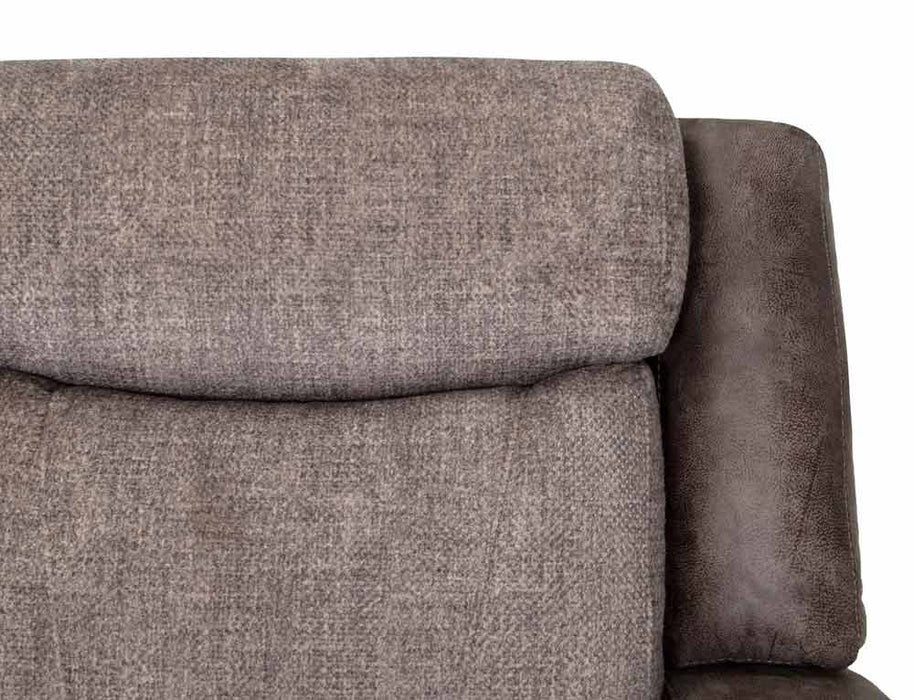 Franklin Furniture - Carver 4 Piece Sectional Sofa in Two-Tone - 62851-99-17-96-MINK