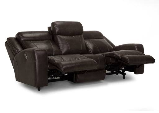Franklin Furniture - Carver 2 Piece Reclining Living Room Set in Blast Chocolate - 62847-62835 - GreatFurnitureDeal