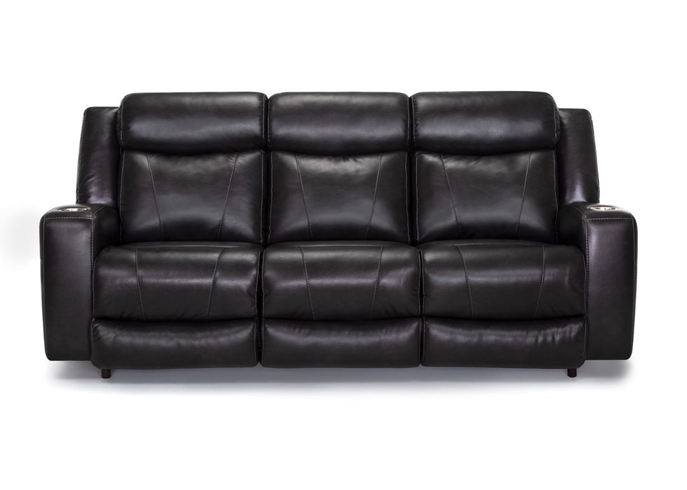 Franklin Furniture - Carver 3 Piece Reclining Living Room Set in Blast Slate - 62847-3959-03-3SET