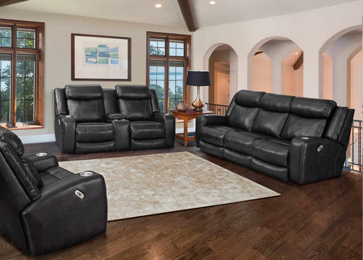 Franklin Furniture - Carver 2 Piece Reclining Living Room Set in Blast Slate - 62847-3959-03-2SET