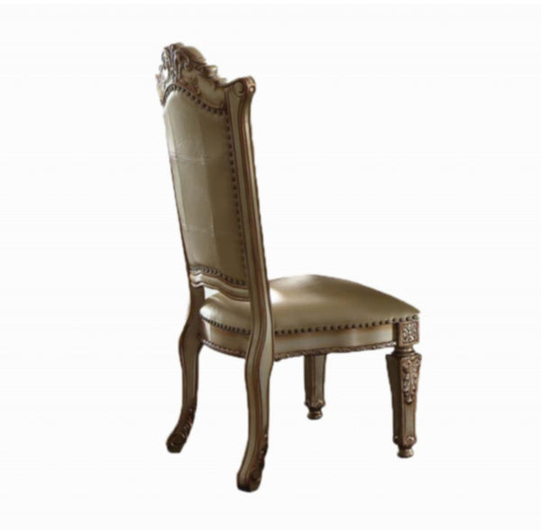 Acme Furniture - Vendome Side Chair in Gold Patina (Set of 2) - 63003