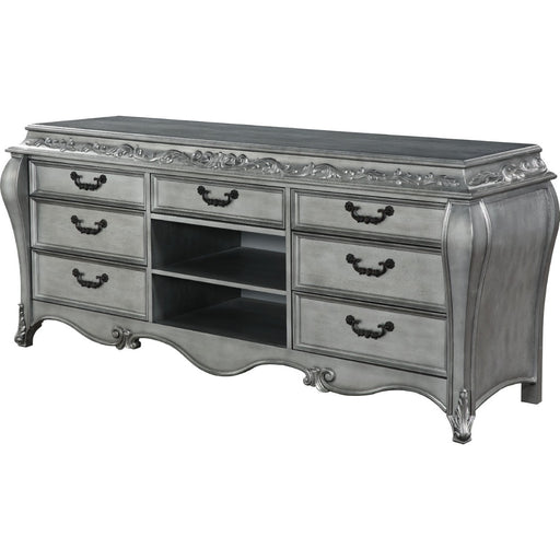 Acme Furniture - Leonora Server in Vintage Platinum - 63144 - GreatFurnitureDeal