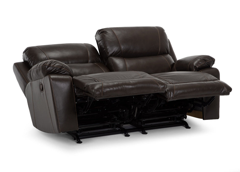 Franklin Furniture - Dayton 2 Piece Reclining Living Room Set in Antigua Dark Chocolate - 63542-LM 92-10-2SET