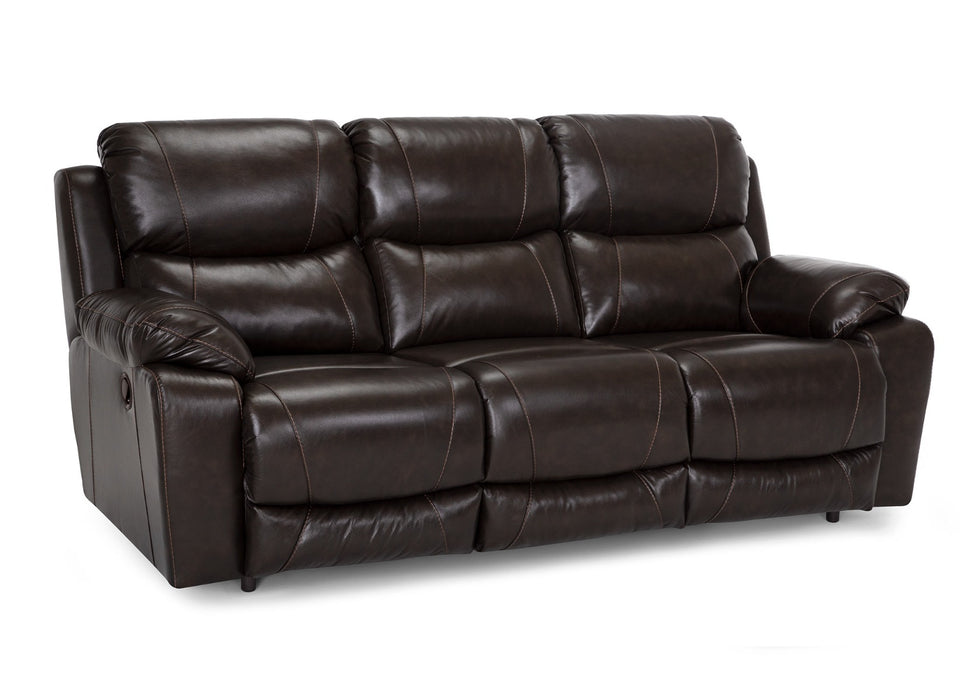 Franklin Furniture - Dayton 2 Piece Reclining Living Room Set in Antigua Dark Chocolate - 63542-LM 92-10-2SET