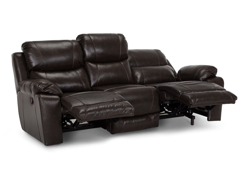 Franklin Furniture - Dayton Reclining Sofa in Antigua Dark Chocolate - 63542-LM 92-10 - GreatFurnitureDeal