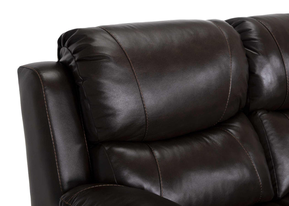 Franklin Furniture - Dayton Reclining Sofa in Antigua Dark Chocolate - 63542-LM 92-10 - GreatFurnitureDeal
