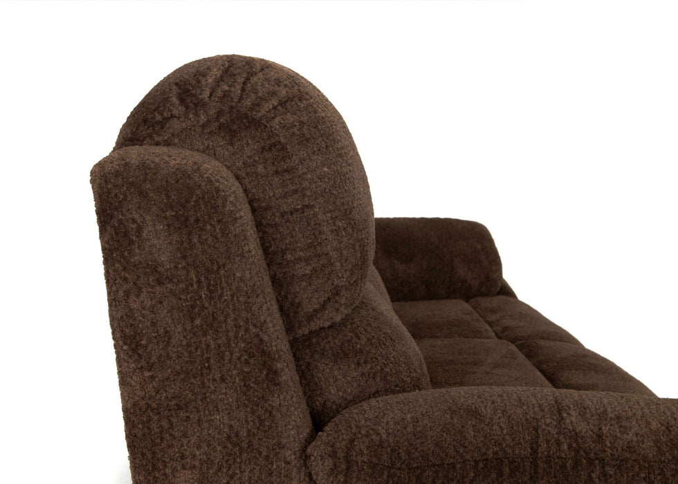Franklin Furniture - Dayton Rocking-Reclining Loveseat in Nucleus Fudge - 63623-1004-12