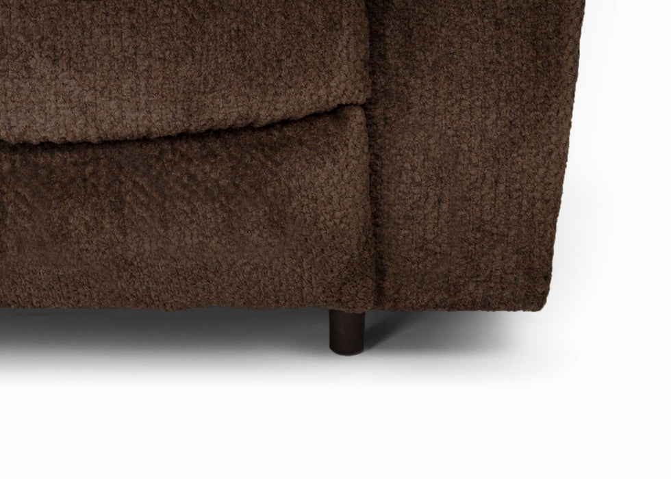 Franklin Furniture - Dayton 3 Piece Reclining Living Room Set in Nucleus Fudge - 63642-1004-12-3SET