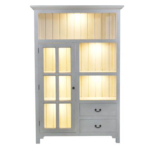 Bramble - Aries Kitchen Single Door Cupboard w/ 6 LED - BR-63646 - GreatFurnitureDeal