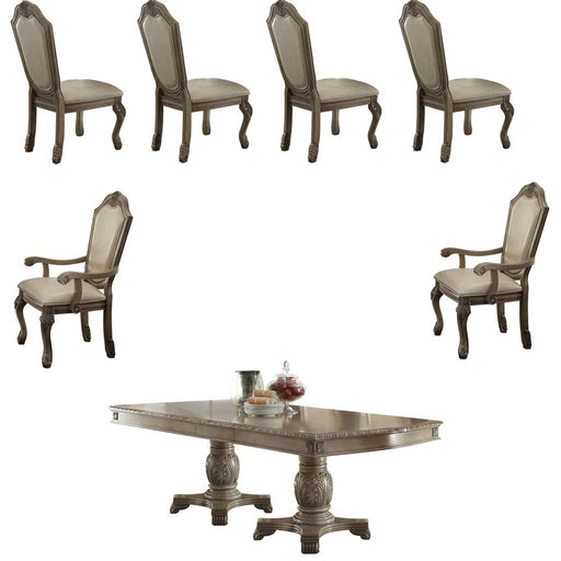 Acme Furniture - Chateau De Ville 7 Piece Dining Room Set - 64065-7SET - GreatFurnitureDeal