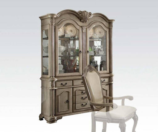 Acme Furniture - Chateau De Ville Hutch & Buffet in Antique White - 64069 - GreatFurnitureDeal