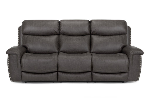 Franklin Furniture - Brixton Reclining Sofa in Holster Steel - 64742 Holster Steel - GreatFurnitureDeal