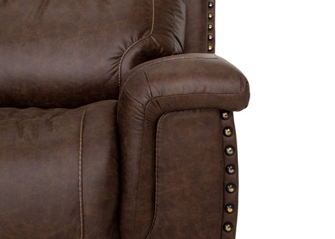 Franklin Furniture - Brixton Reclining Sofa in Vintage Brown - 64842 Vintage Brown