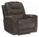 Coaster Furniture - North 3 Piece Dark Brown Power Reclining Power Headrest Living Room Set - 650401PP-S3 - Clearance - GreatFurnitureDeal