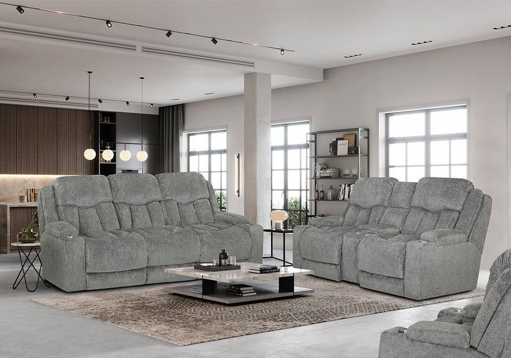 Franklin Furniture - Denali 3 Piece Living Room Set Ash - 65247-235-52-ASH - GreatFurnitureDeal
