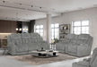 Franklin Furniture - Denali Power Reclining Sofa w-Power Headrest in  Ash - 65247-ASH - GreatFurnitureDeal