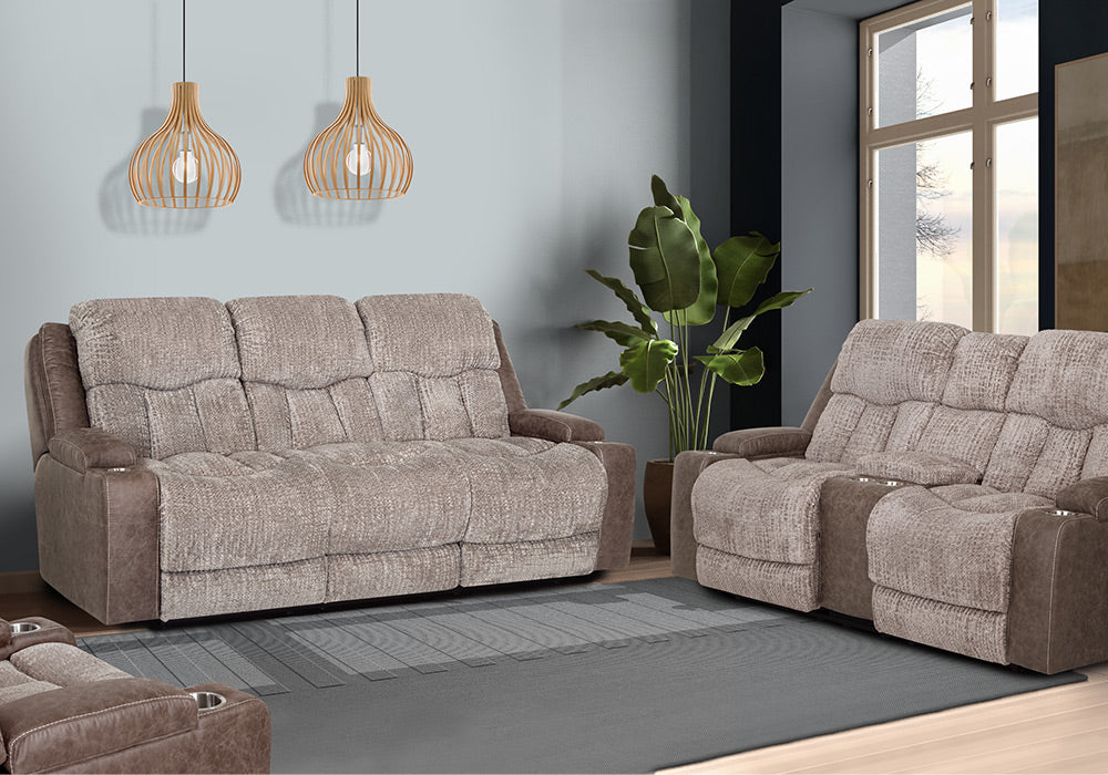 Franklin Furniture - Denali 2 Piece Living Room Set Dove - 65247-235-DOVE