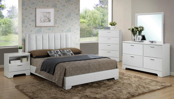 Myco Furniture - Moderno White Dresser - MD3337DR