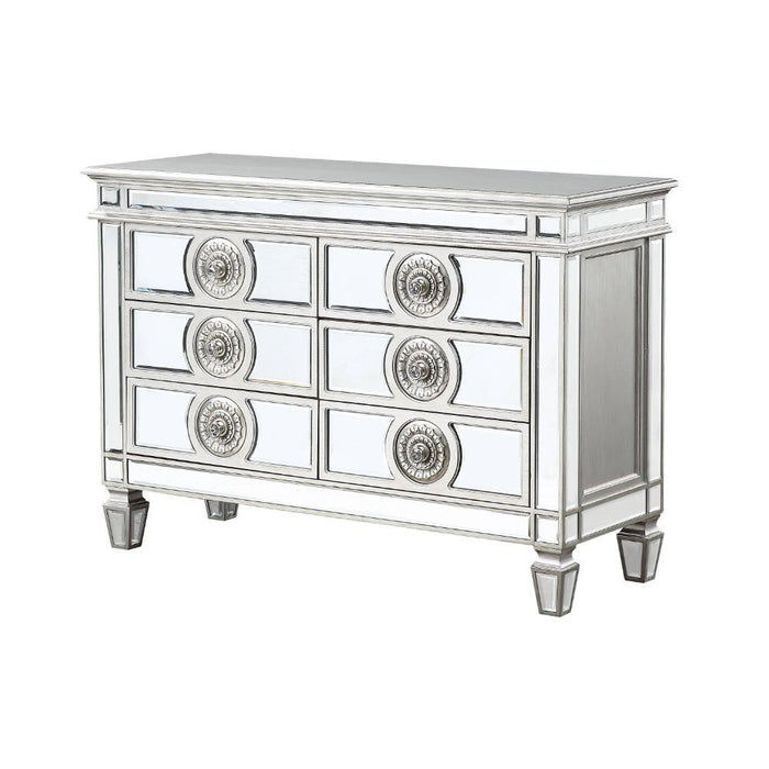 Acme Furniture - Varian Server in Mirrored & Antique Platinum - 66159 - GreatFurnitureDeal