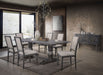Acme Furniture - Leventis 5 Piece Dining Room Set in Weathered Gray - 66180-5SET - GreatFurnitureDeal