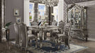 Acme Furniture - Versailles Antique Platinum 6 Piece Counter Height Dining Table Set - 66835-6SET