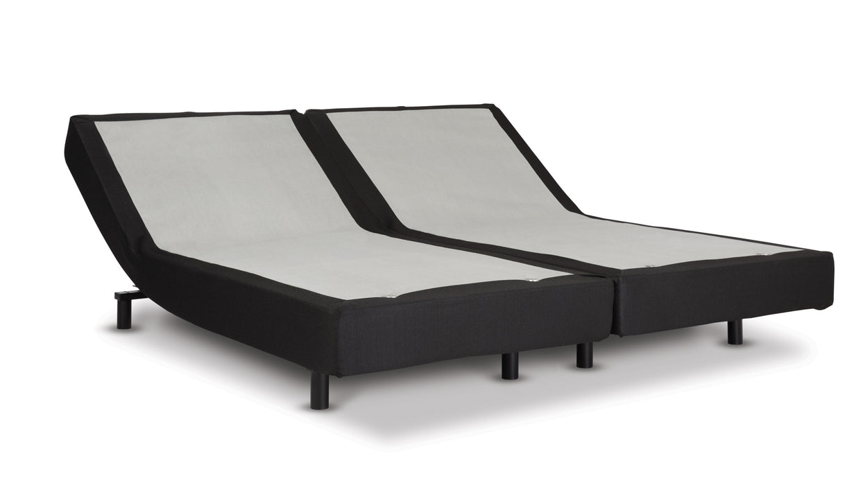 GFD Home - S86 InMotion Silver Power Base Split Queen Bed Frame,Base 30x80x6 - GreatFurnitureDeal